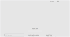 Desktop Screenshot of imediagroup.pl